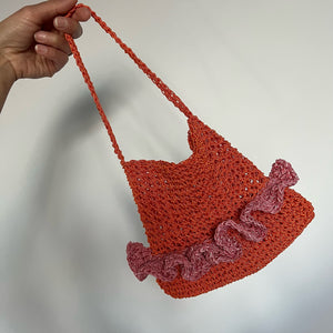 ORANGESHERBERT CROCHET TOTE
