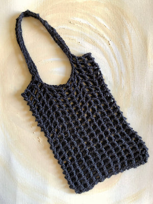 GREY MINI TOTE