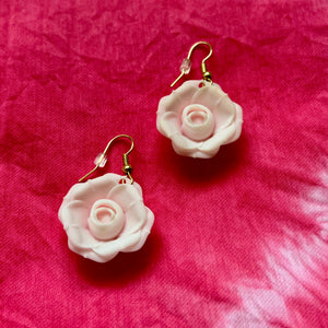 LA BELLA ROSA EARRINGS // STRAWBERRY ICE CREAM