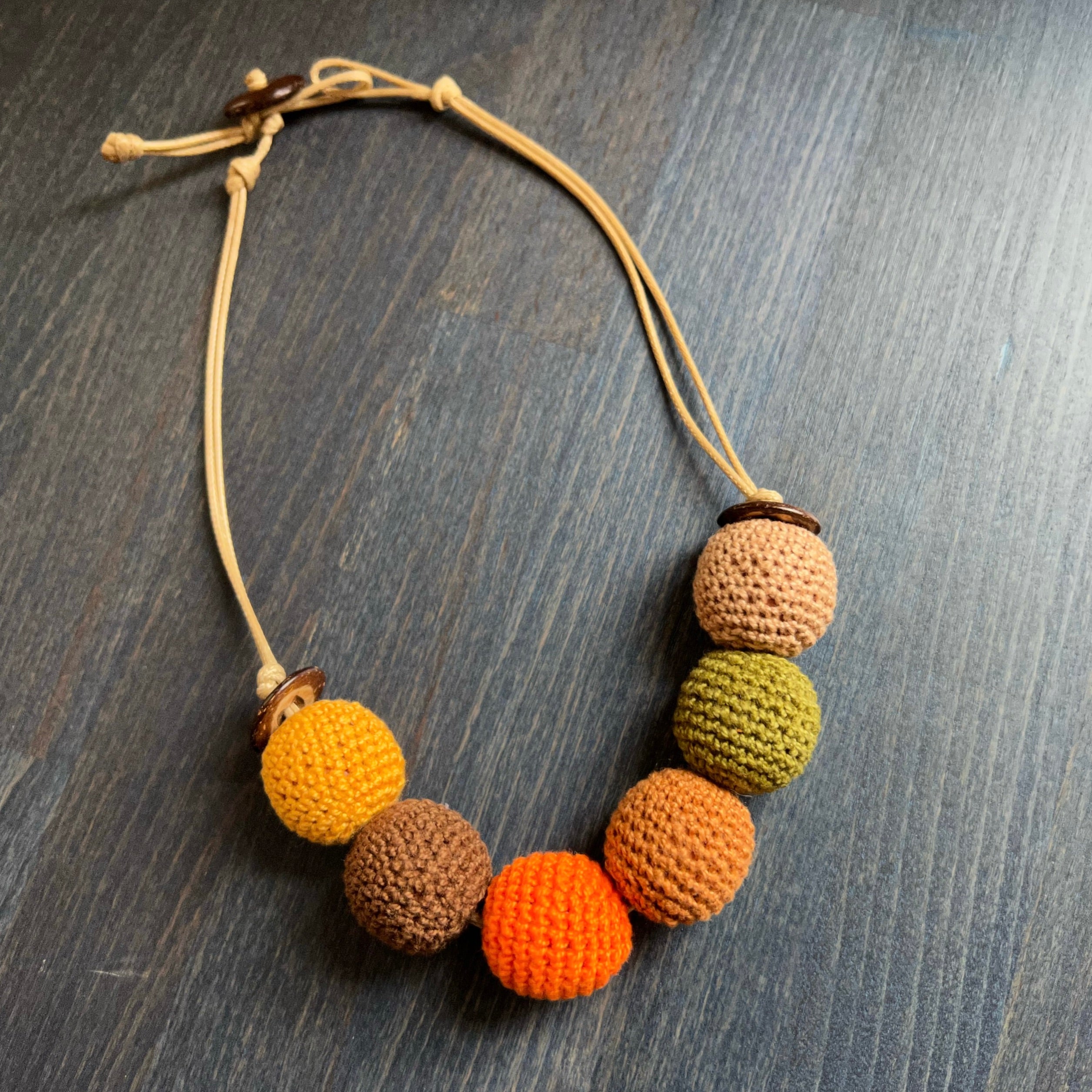 Crochet Beads Necklace · How To Knit Or Crochet A Knit Or Crochet Necklace  · Yarncraft on Cut Out + Keep