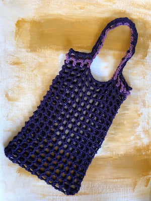 VIOLET NET TOTE