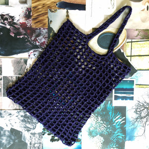 VIOLET MAMA NET TOTE